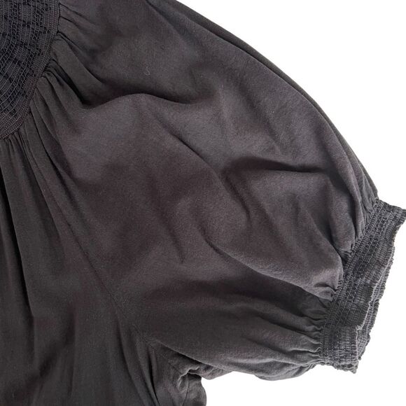 Old Navy Womens Puff Sleeve Emboidered Peasant Dress Size XXL Smocked Oversized - Picture 7 of 12